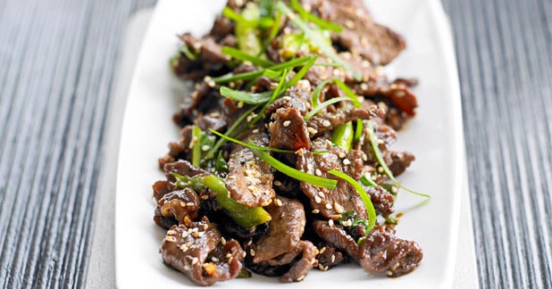 Sizzling Korean-style beef – Bulgogi